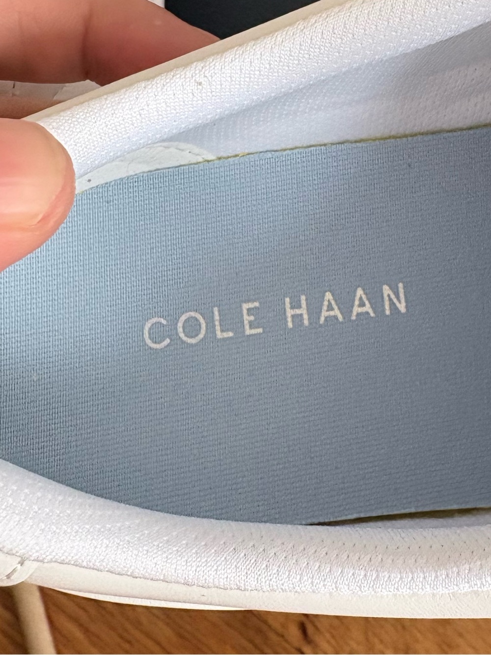 Cole Haan Grand Crosscourt traveler white leather Sneaker, Size 7B New - Picture 12 of 13